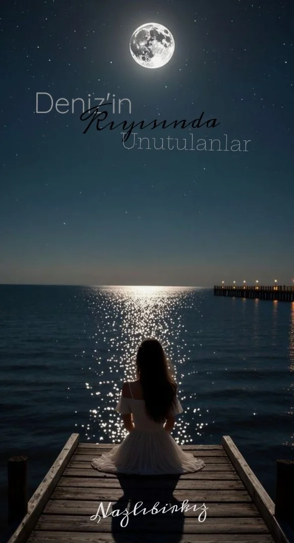 Deniz'in kıyısında unutulanlar kitap kapağı