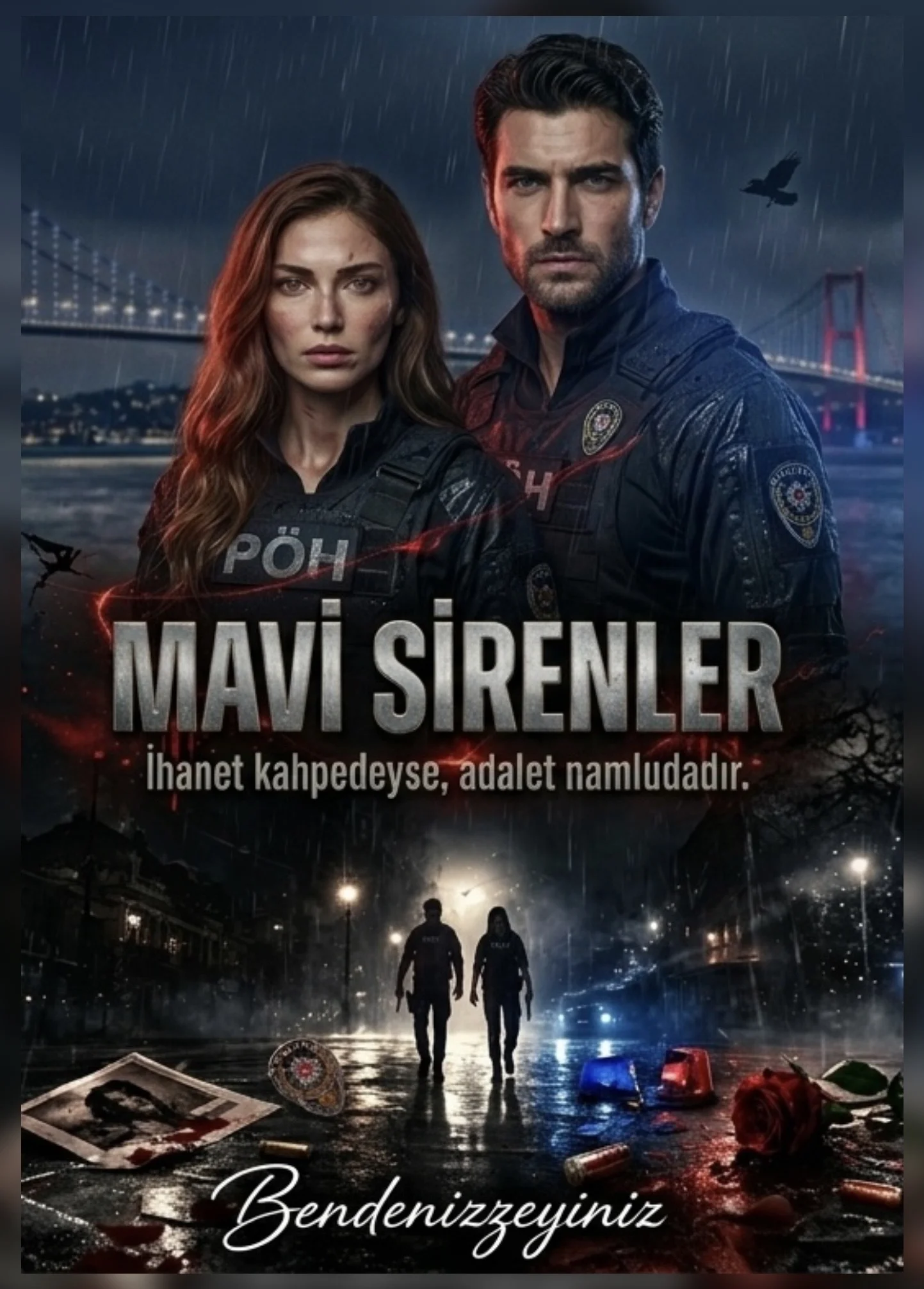 Mavi Sirenler kitap kapağı