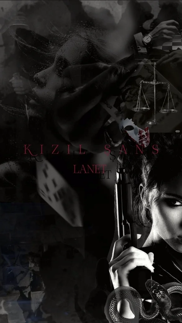 KIZIL ŞANS-Lanet kitap kapağı