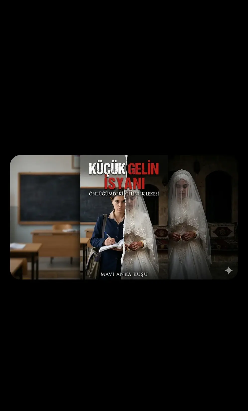 Önlüğümde gelinlik lekesi — Mavi Anka kuşu Anka kuşu