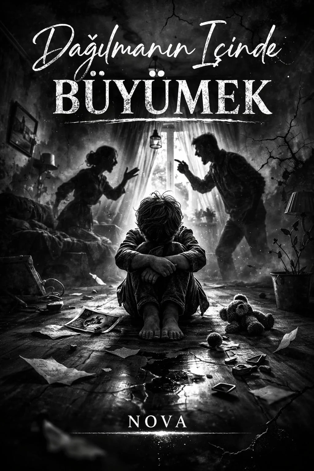 Dağılmanın içinde büyümek kitap kapağı