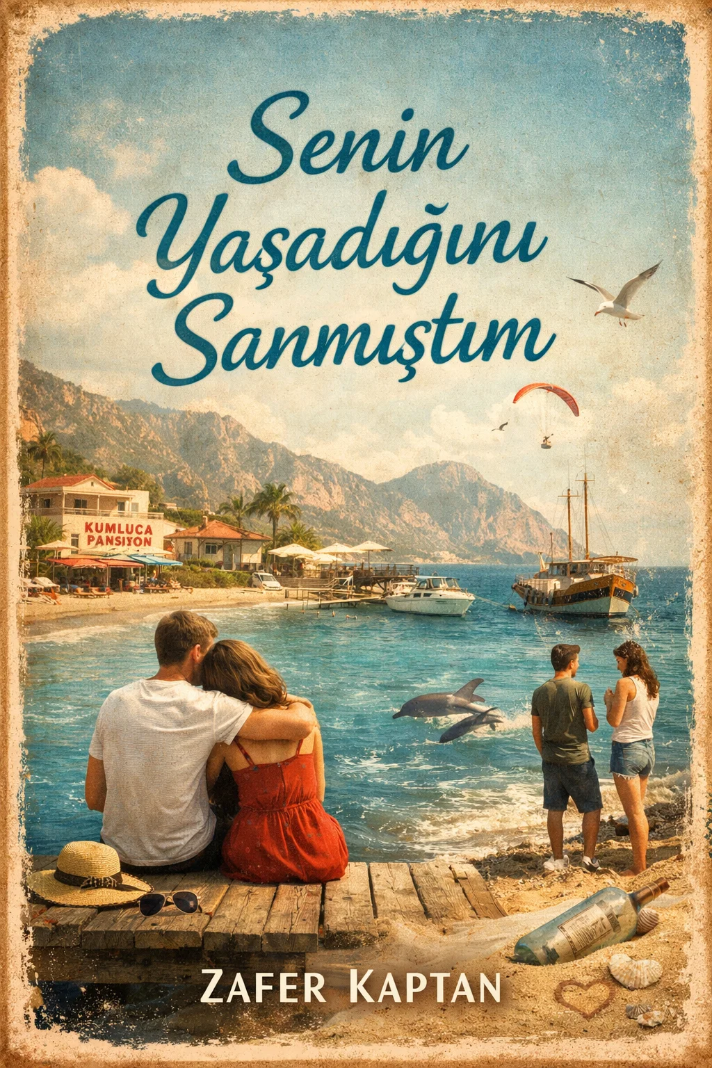 SENİN YAŞADIĞINI SANMIŞTIM kitap kapağı