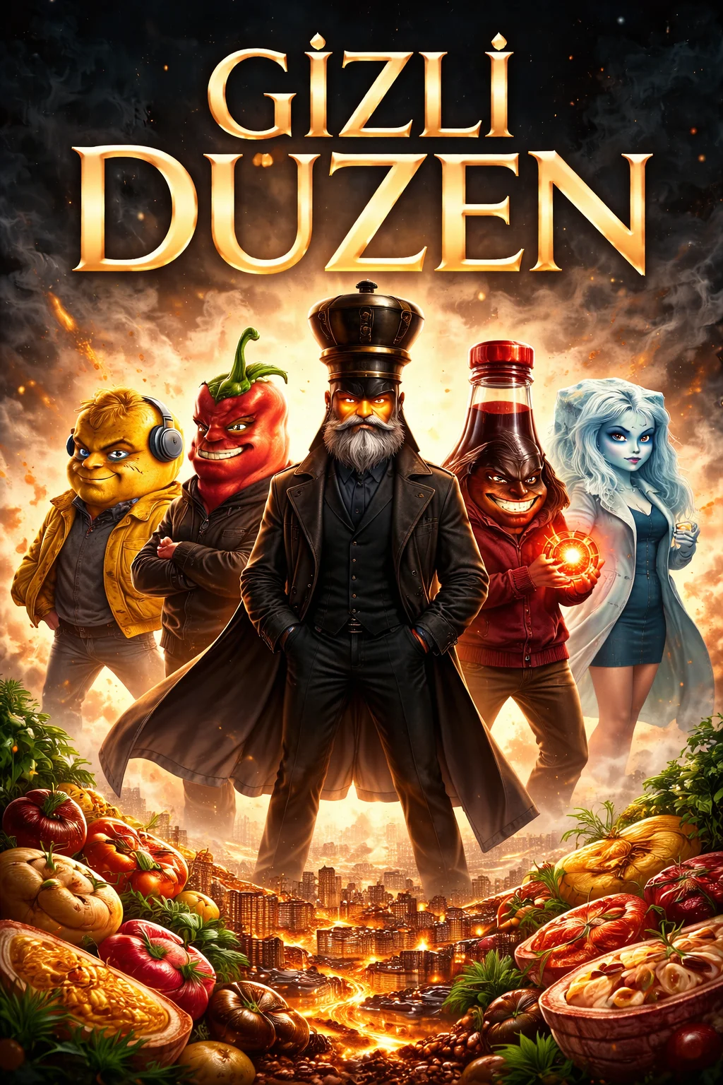 Gizli düzen kitap kapağı
