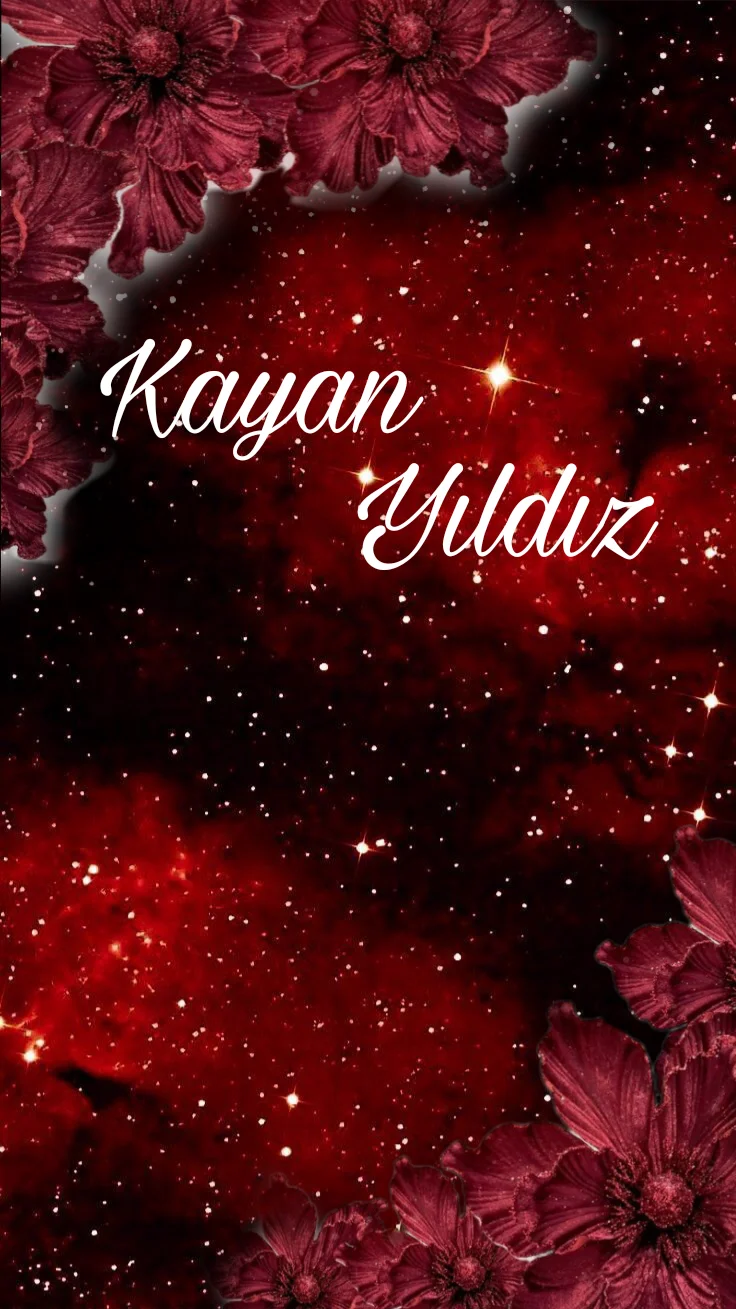 Kayan yıldız kitap kapağı