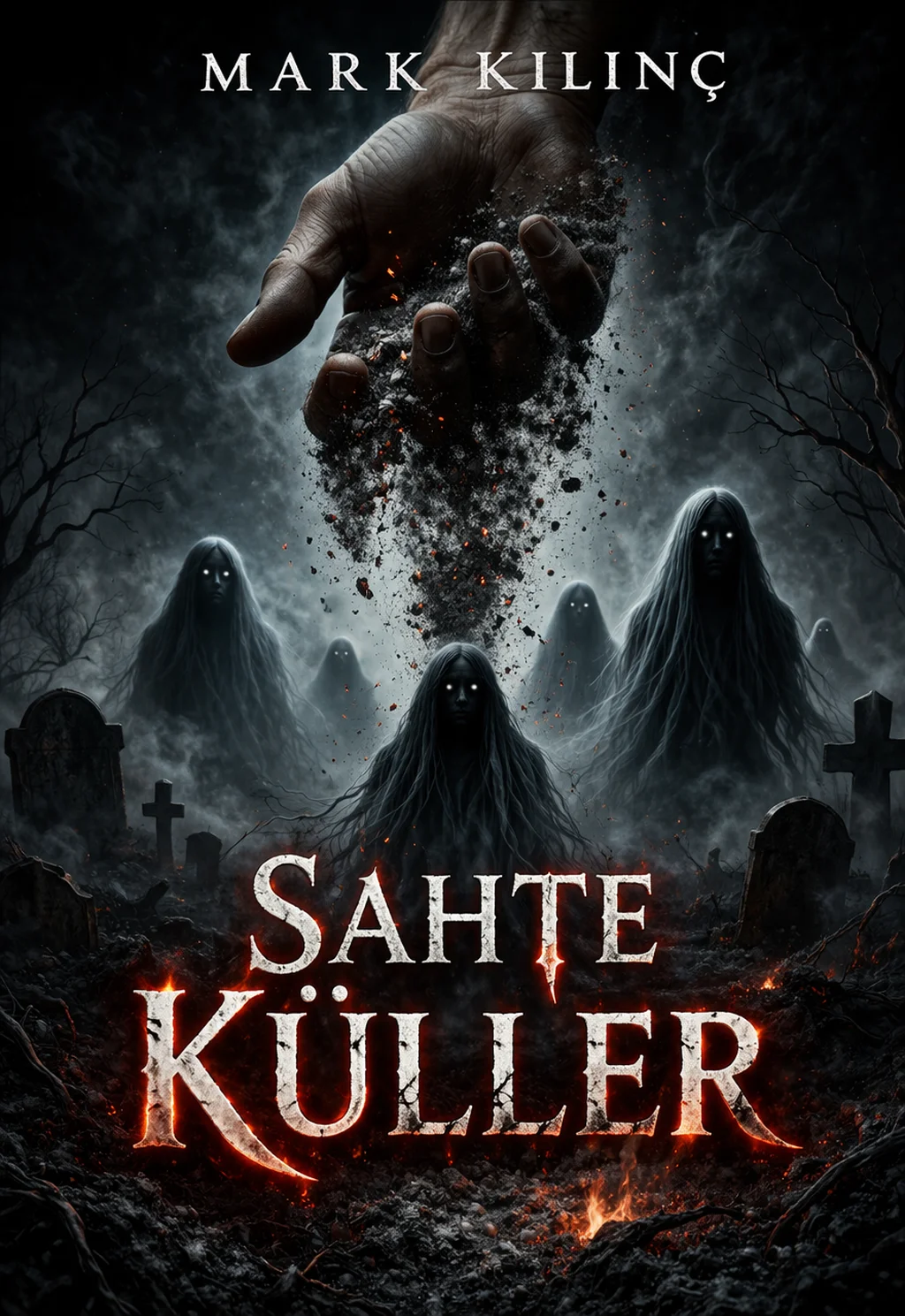 Sahte küller kitap kapağı