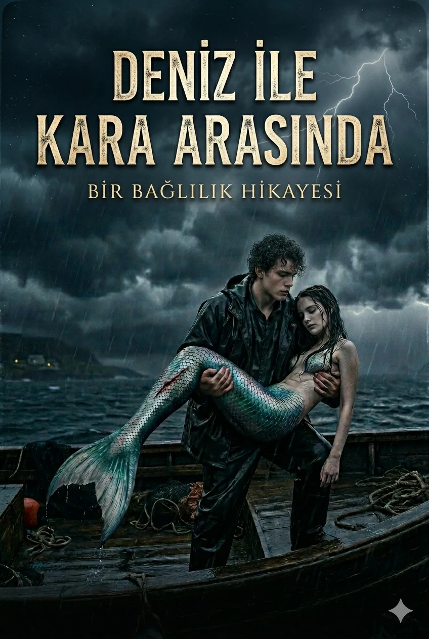 Deniz İle Kara Arasında kitap kapağı