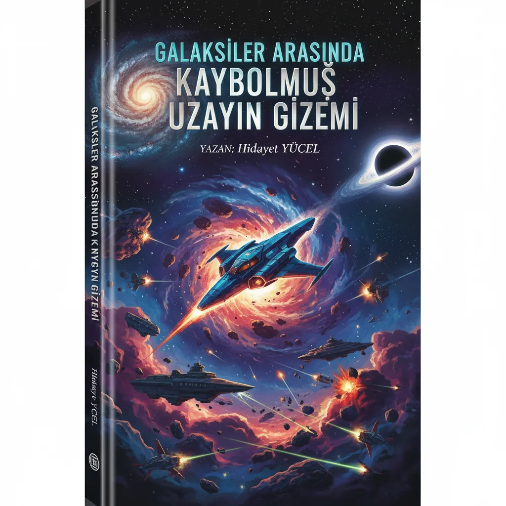 Galaksiler Arasında Kaybolmuş Uzayın Gizemi kitap kapağı