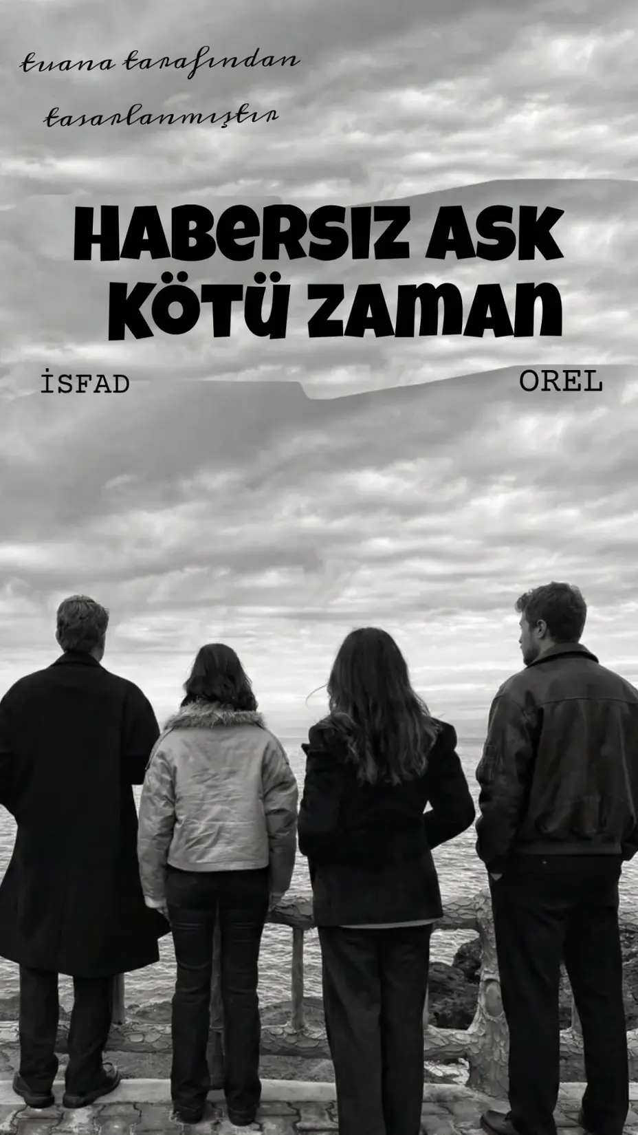 Habersiz aşk kötü zaman kitap kapağı