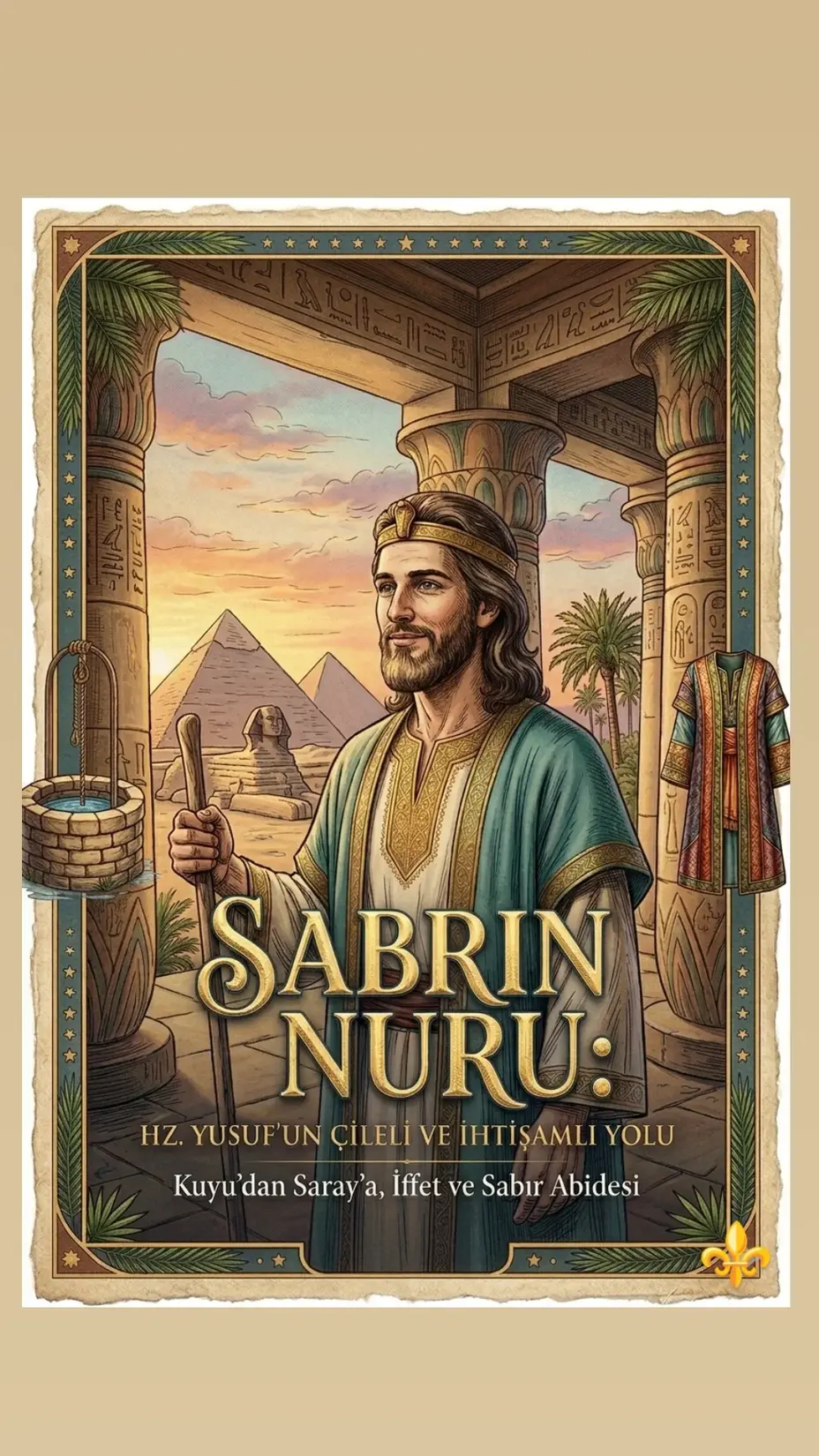 SABRIN NURU: HZ. YUSUF'UN ÇİLELİ VE İHTİŞAMLI YOLU kitap kapağı