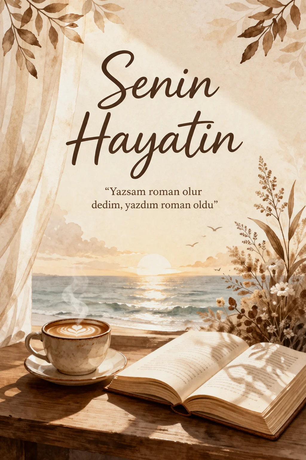 Senin hayatın kitap kapağı