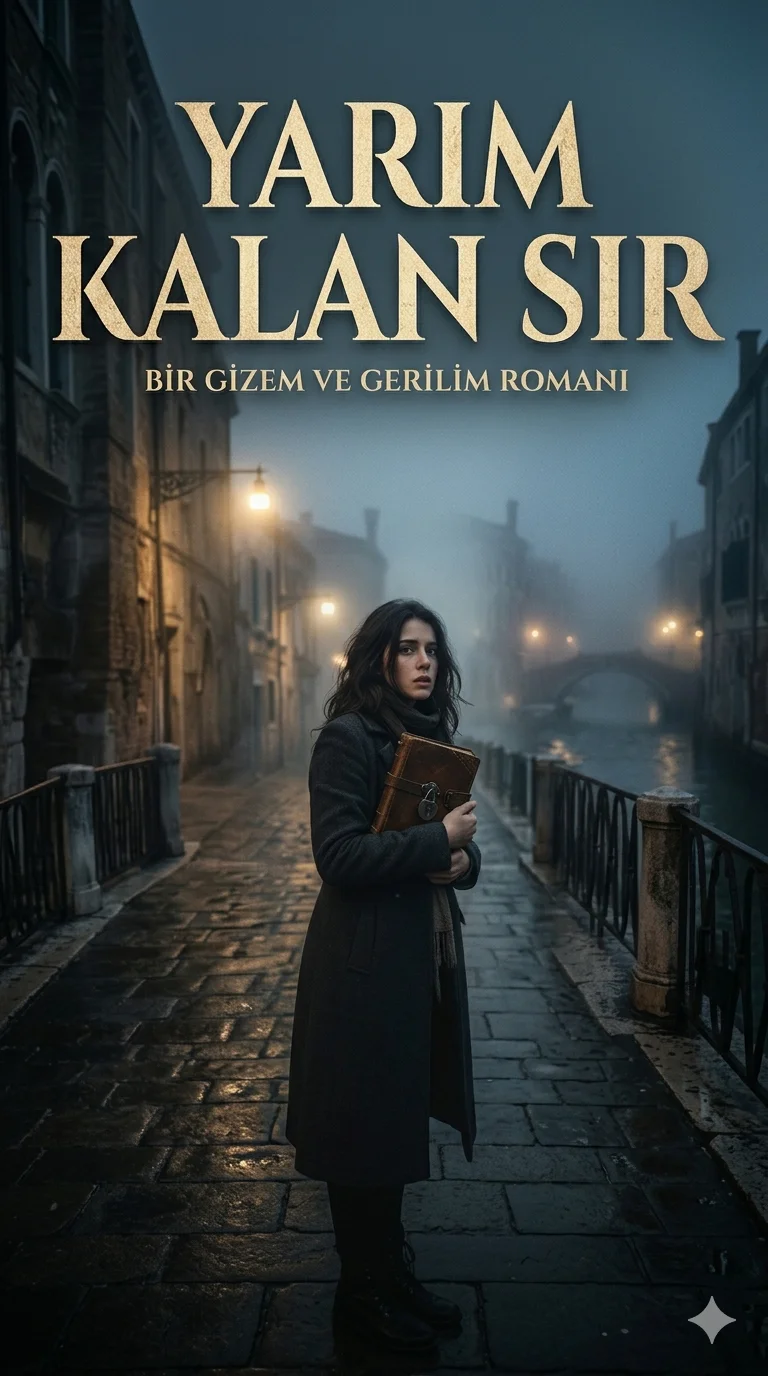 Yarım kalan sır kitap kapağı