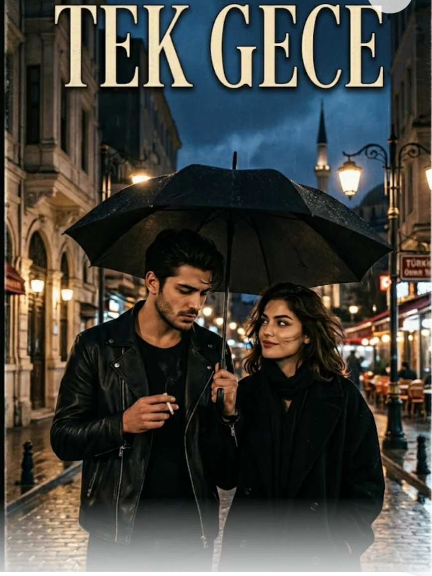 Tek gece kitap kapağı