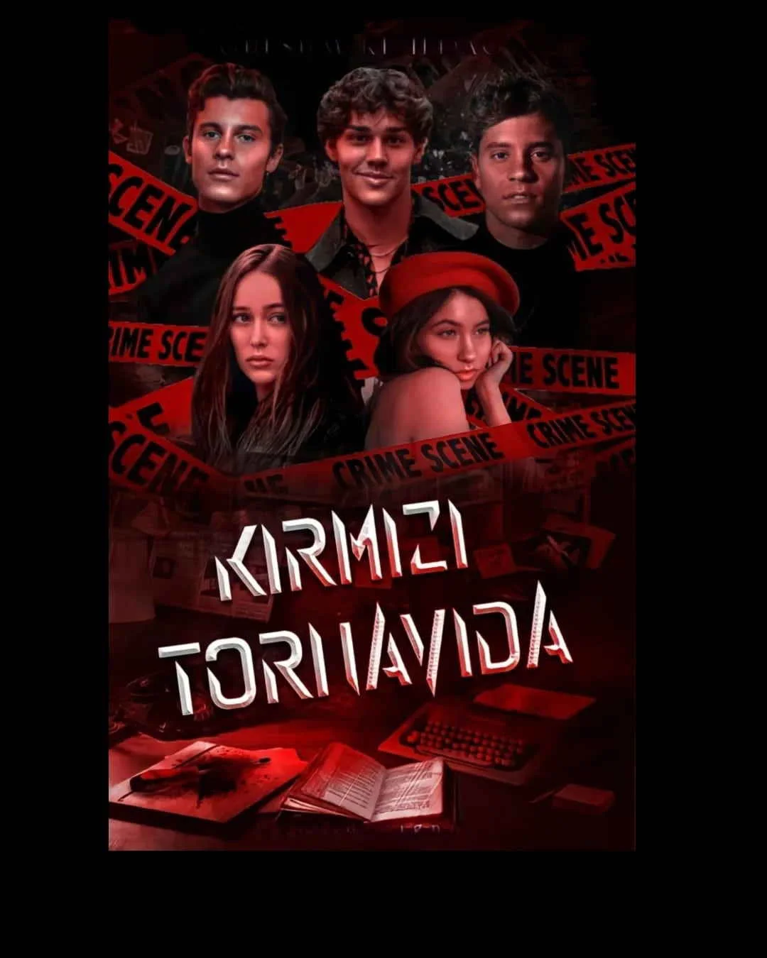 KIRMIZI TORNAVİDA kitap kapağı