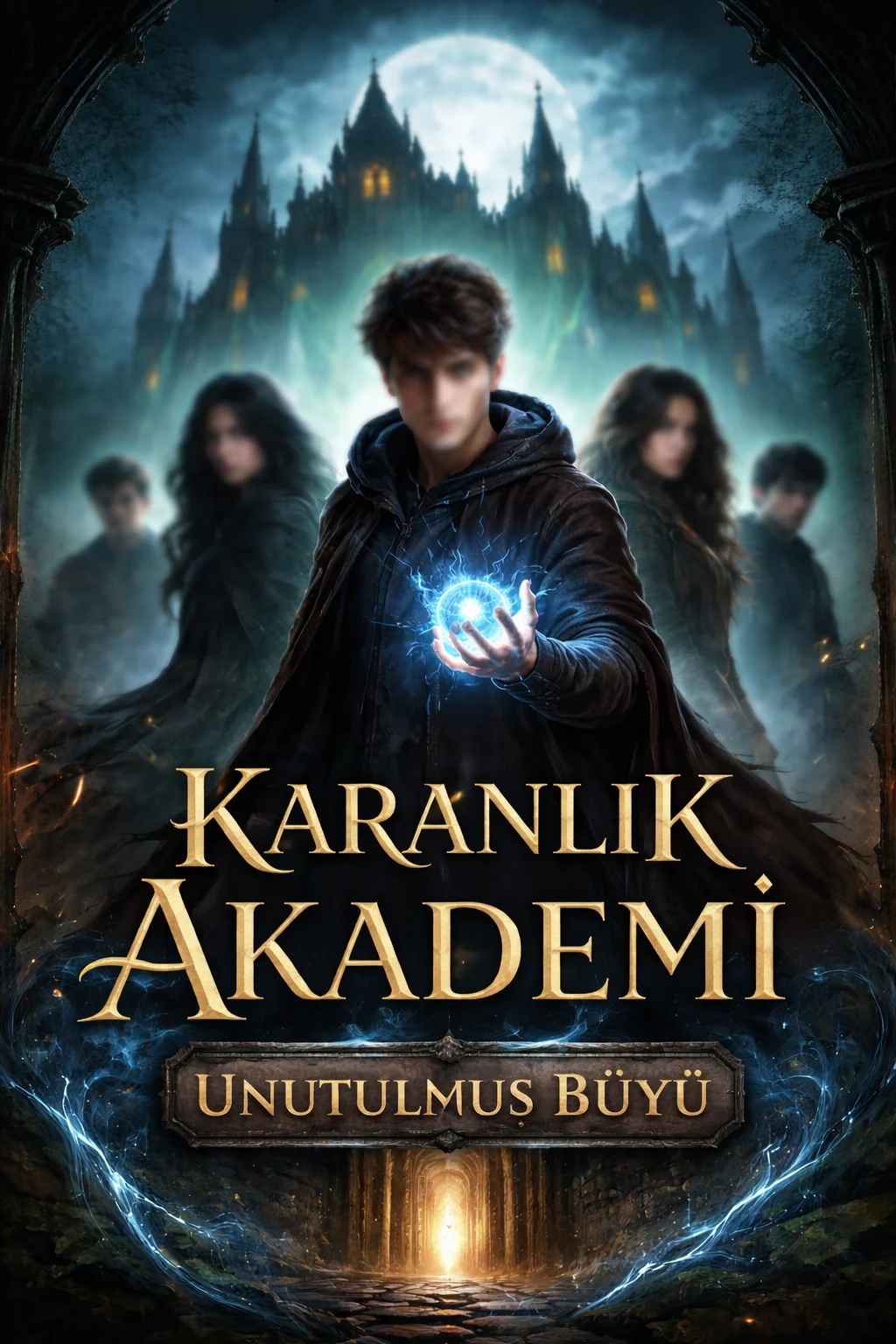 Karanlık Akademi:Unutulmuş Büyü kitap kapağı