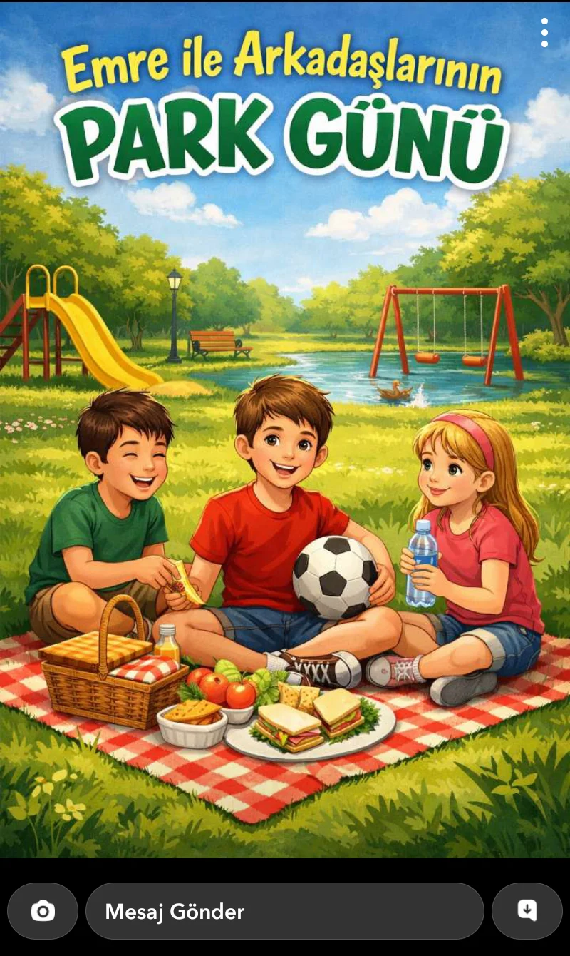 Emre'ile arkadaşlar Park günü — Mirac Kibaroğlu