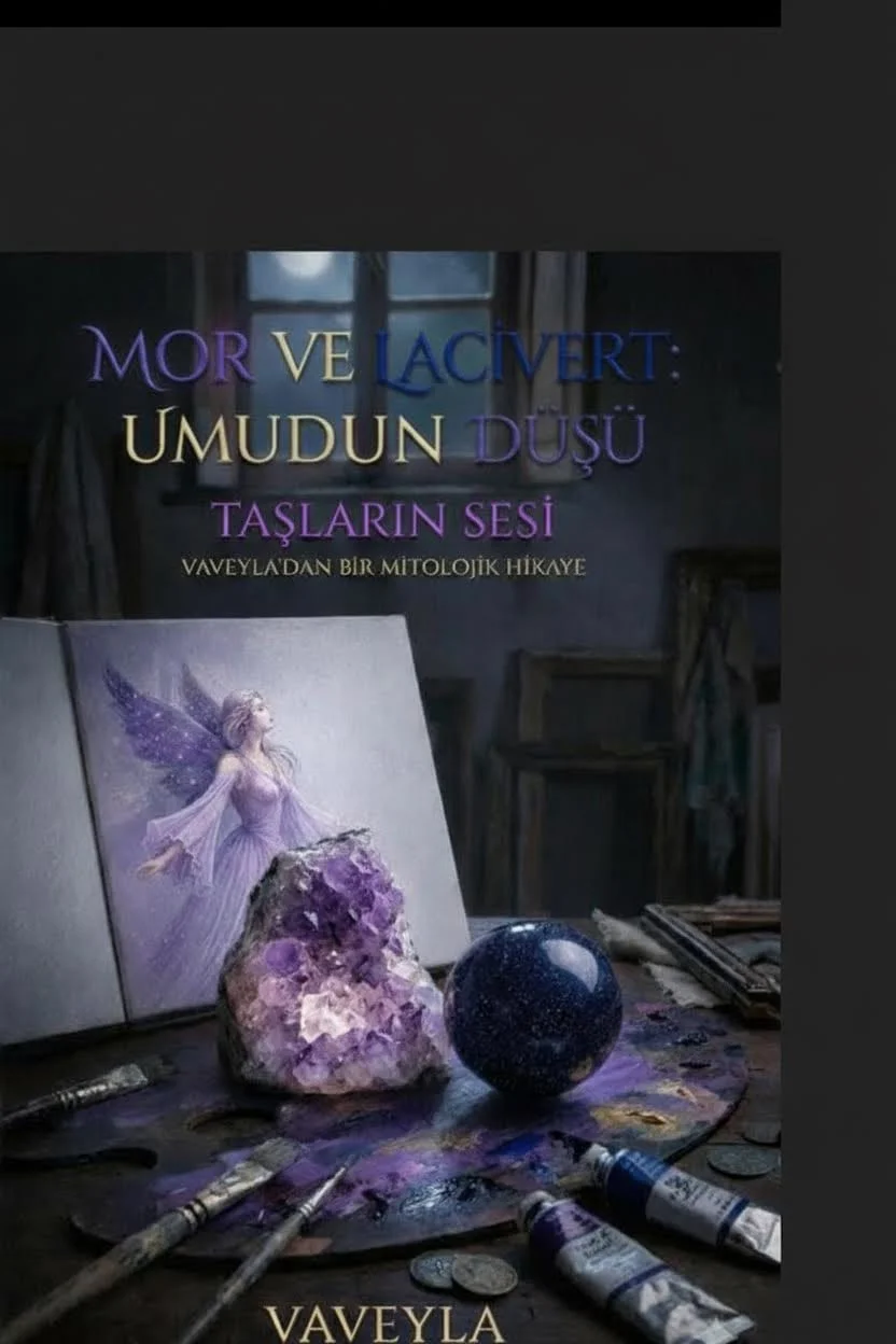 Gökten Düşen Renkler kitap kapağı
