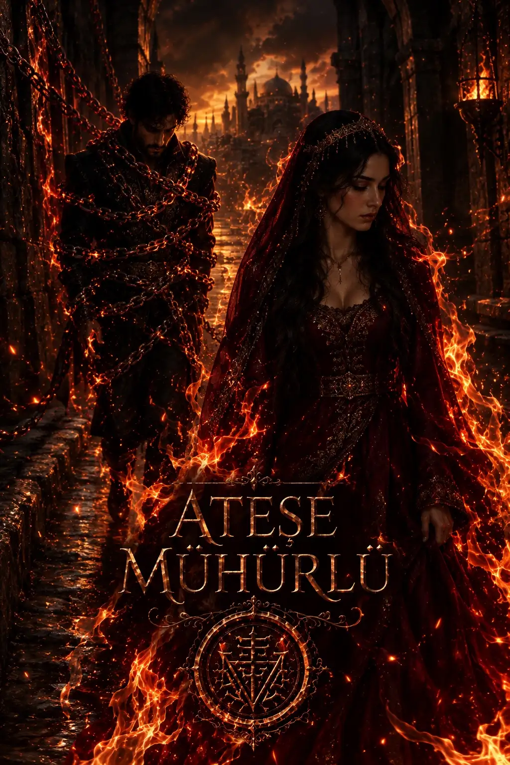 Ateşe Mühürlü kitap kapağı