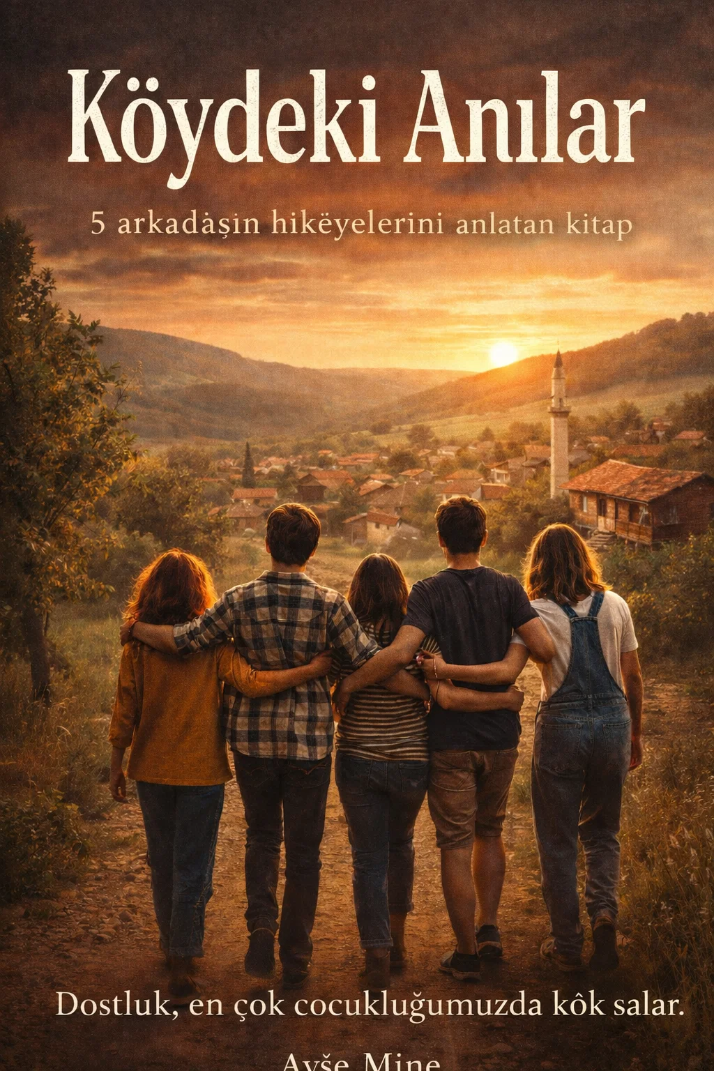 Köydeki anılar kitap kapağı