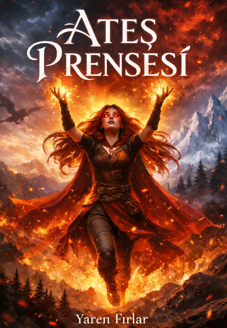 Ateş Prensesi kitap kapağı