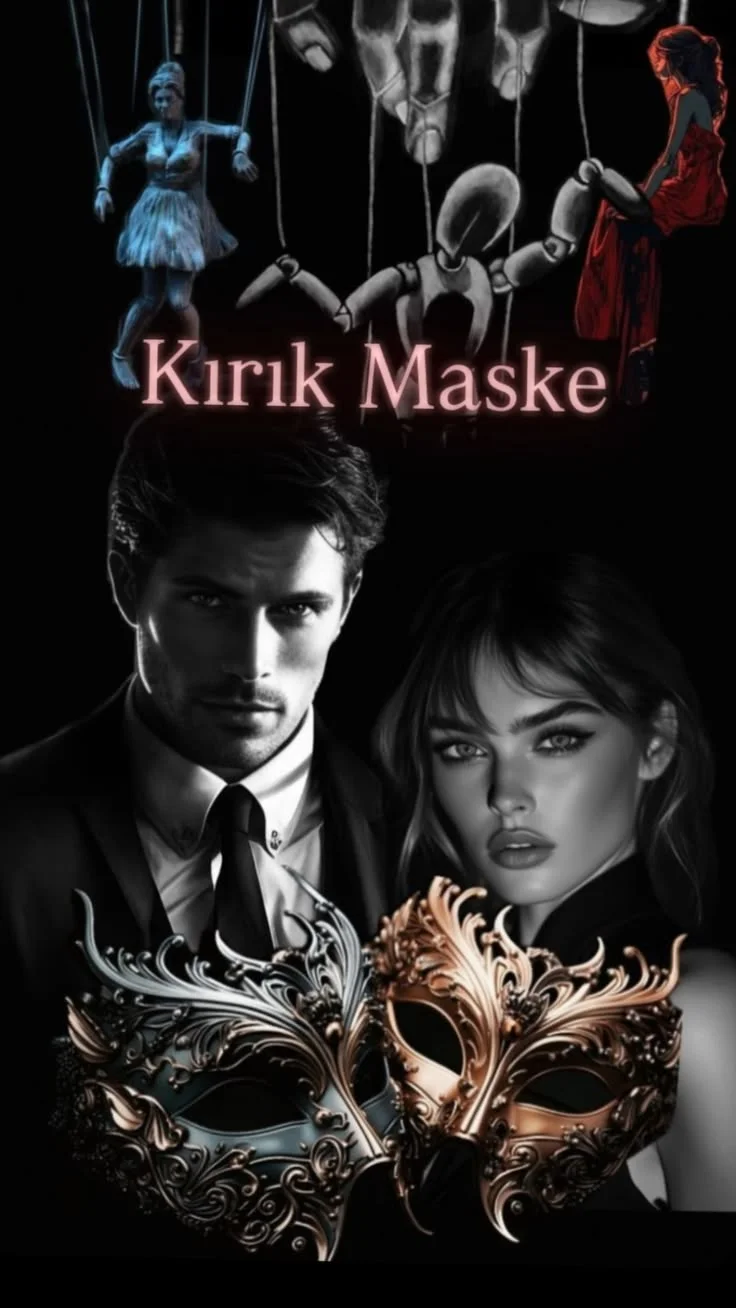 Kırık maske kitap kapağı