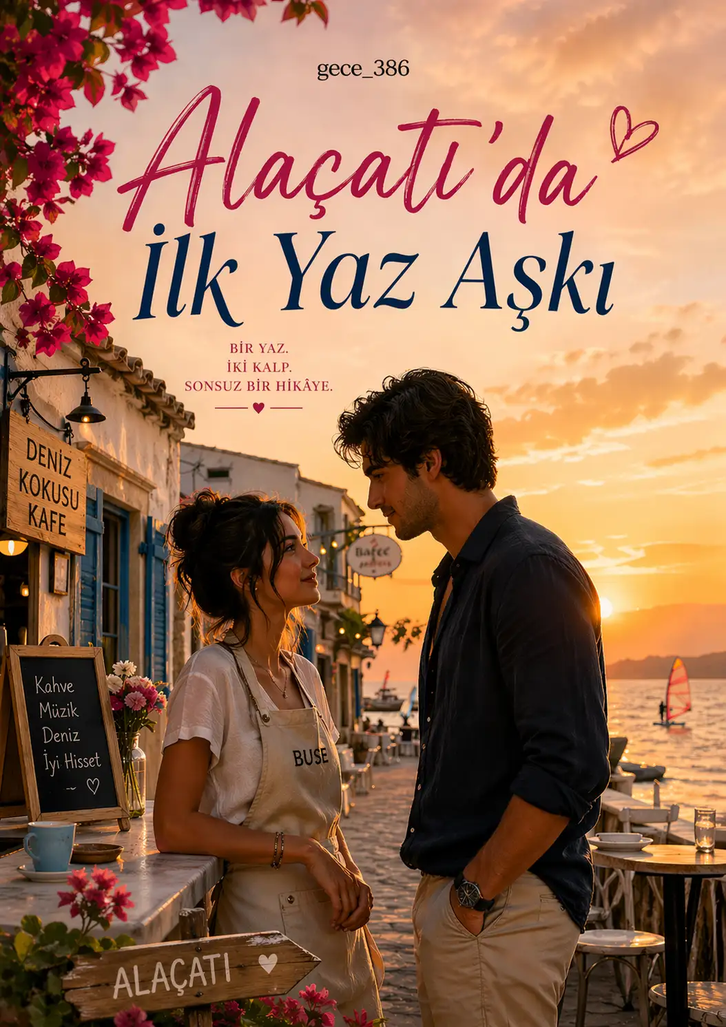 Alaçatı'da İlk Yaz Aşkı kitap kapağı