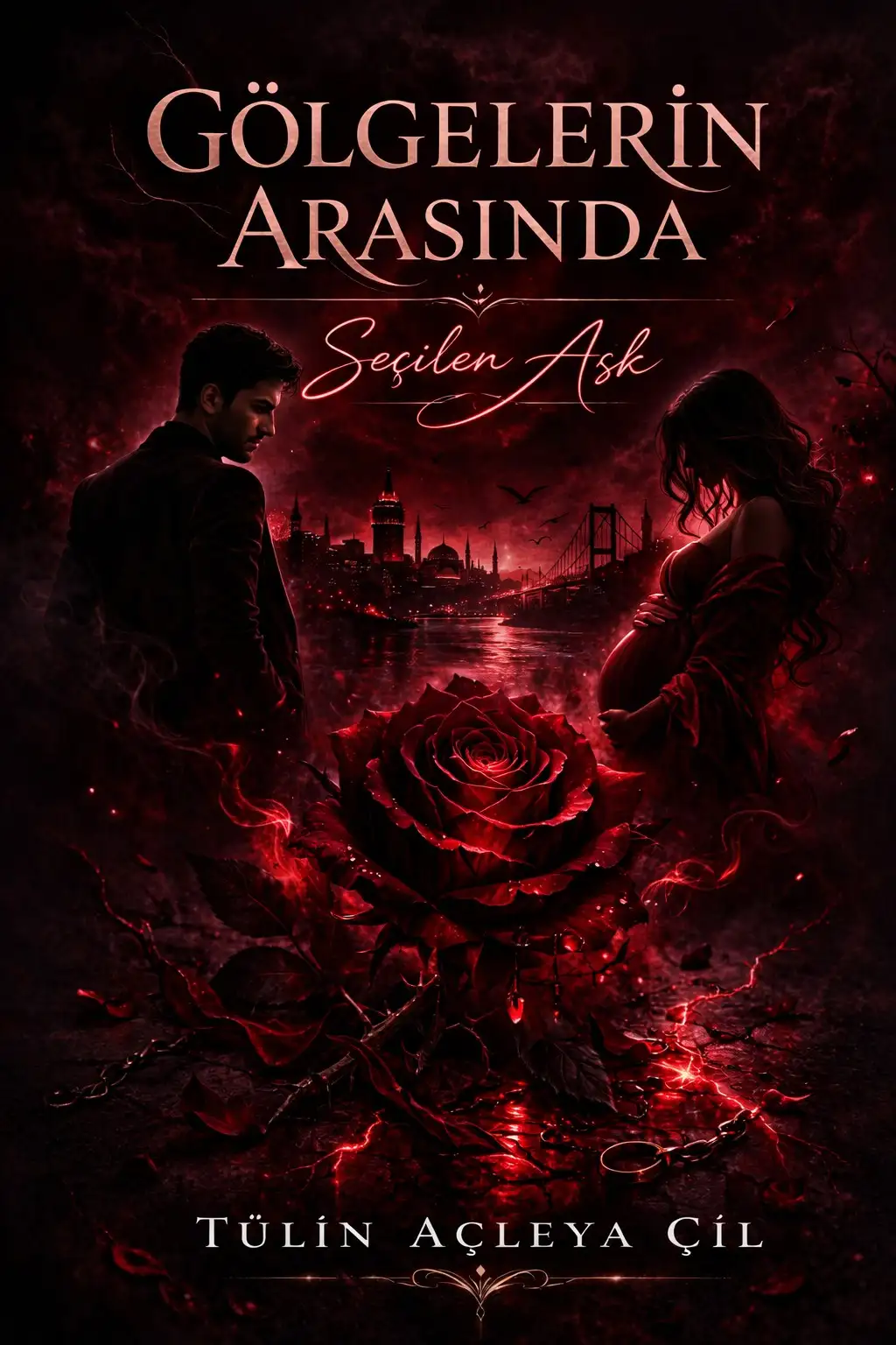GÖLGELERİN ARASINDA: SEÇİLEN AŞK kitap kapağı
