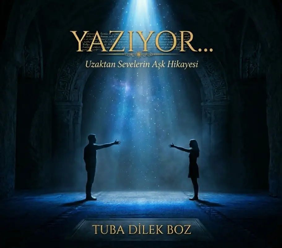 YAZIYOR... kitap kapağı