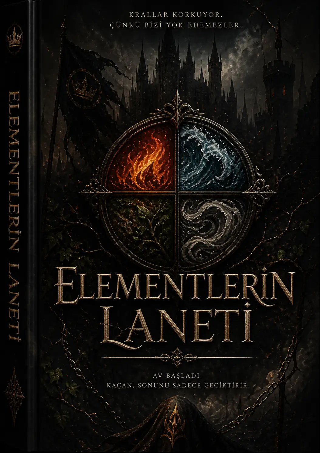 Elementlerin Laneti kitap kapağı