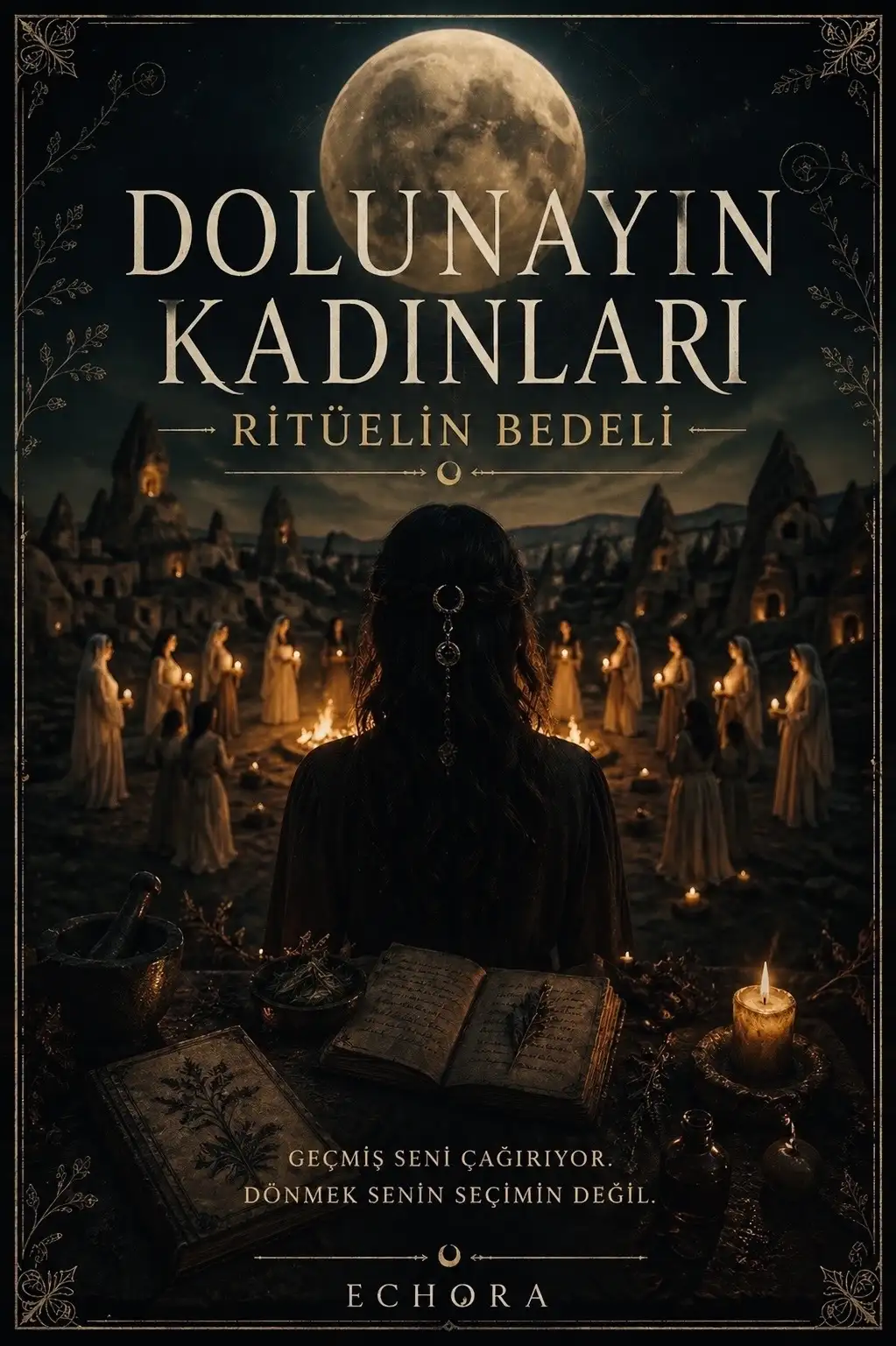 Dolunayın Kadınları:Ritüelin Bedeli kitap kapağı