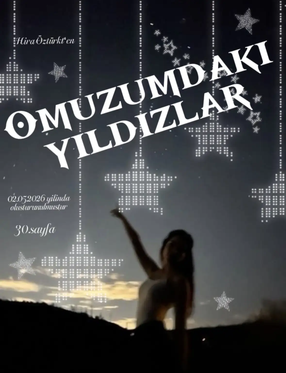 Omuzumdaki yildizlar kitap kapağı