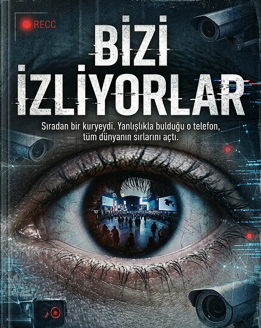 BİZİ İZLİYORLAR kitap kapağı