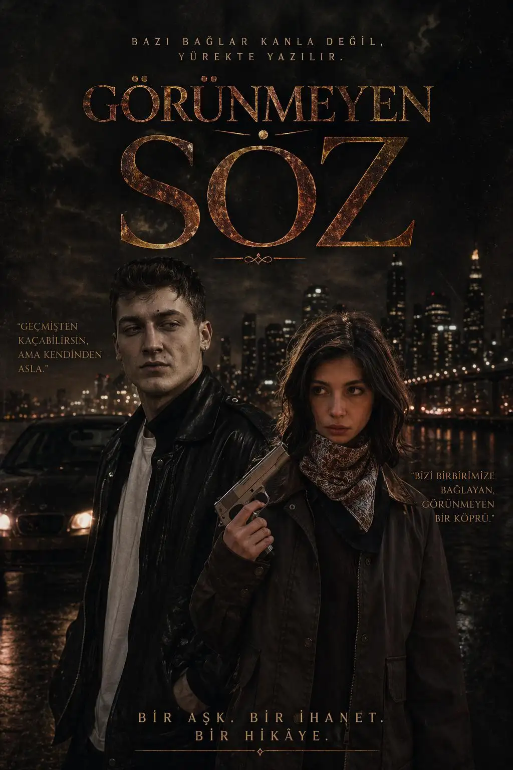 Görünmeyen söz KAN VE TOPRRAK kitap kapağı