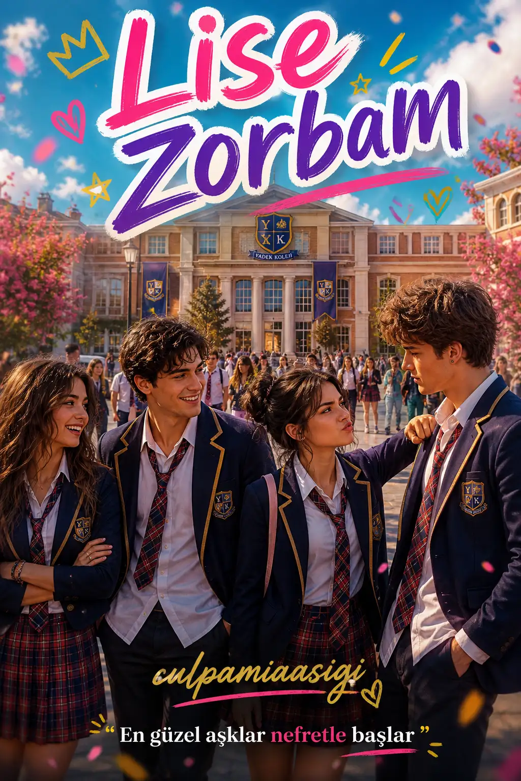 ~Lise Zorbammm~ kitap kapağı
