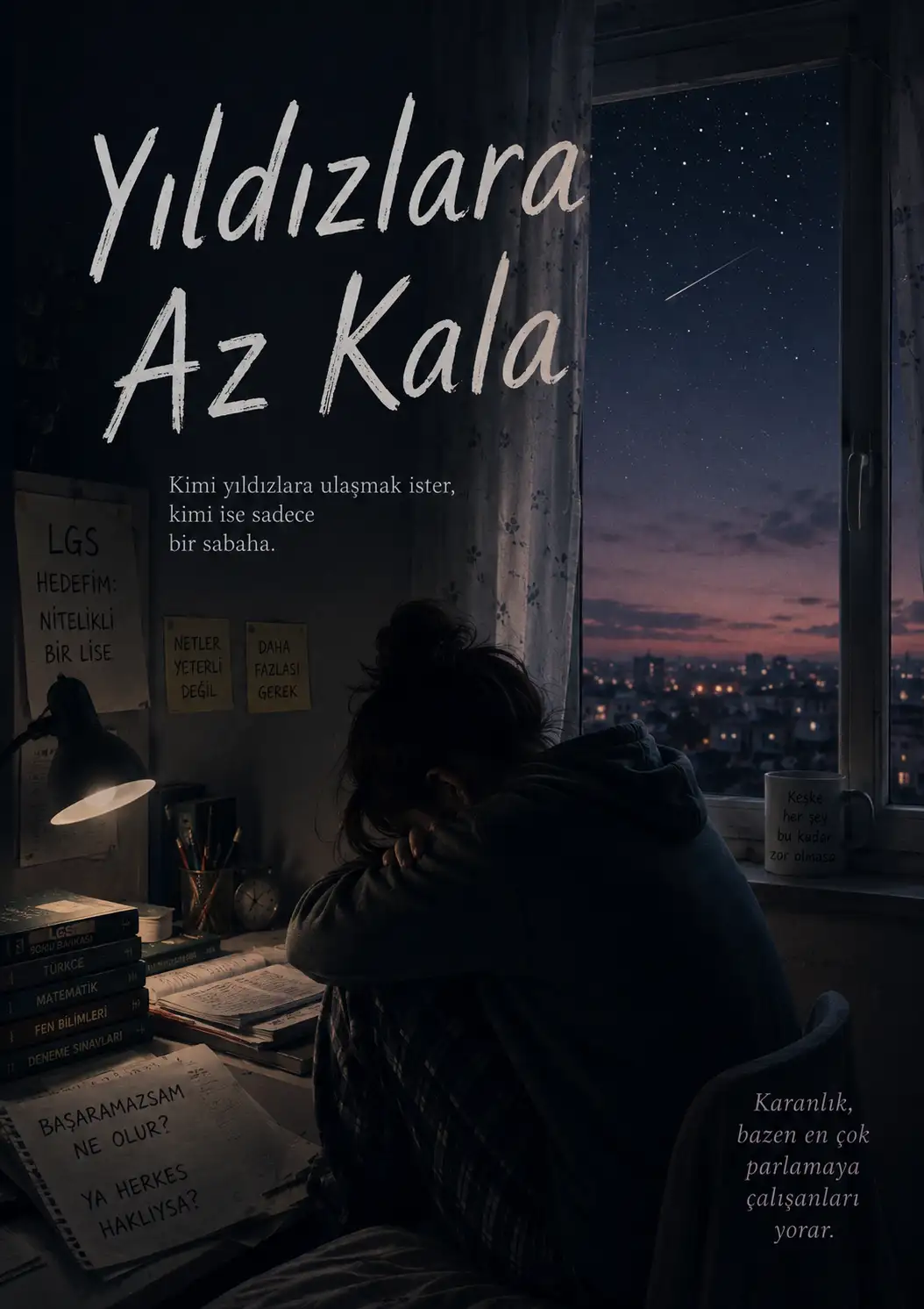Yıldızlara az kala kitap kapağı