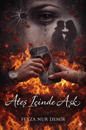 ATEŞ İÇİNDE AŞK kitap kapağı