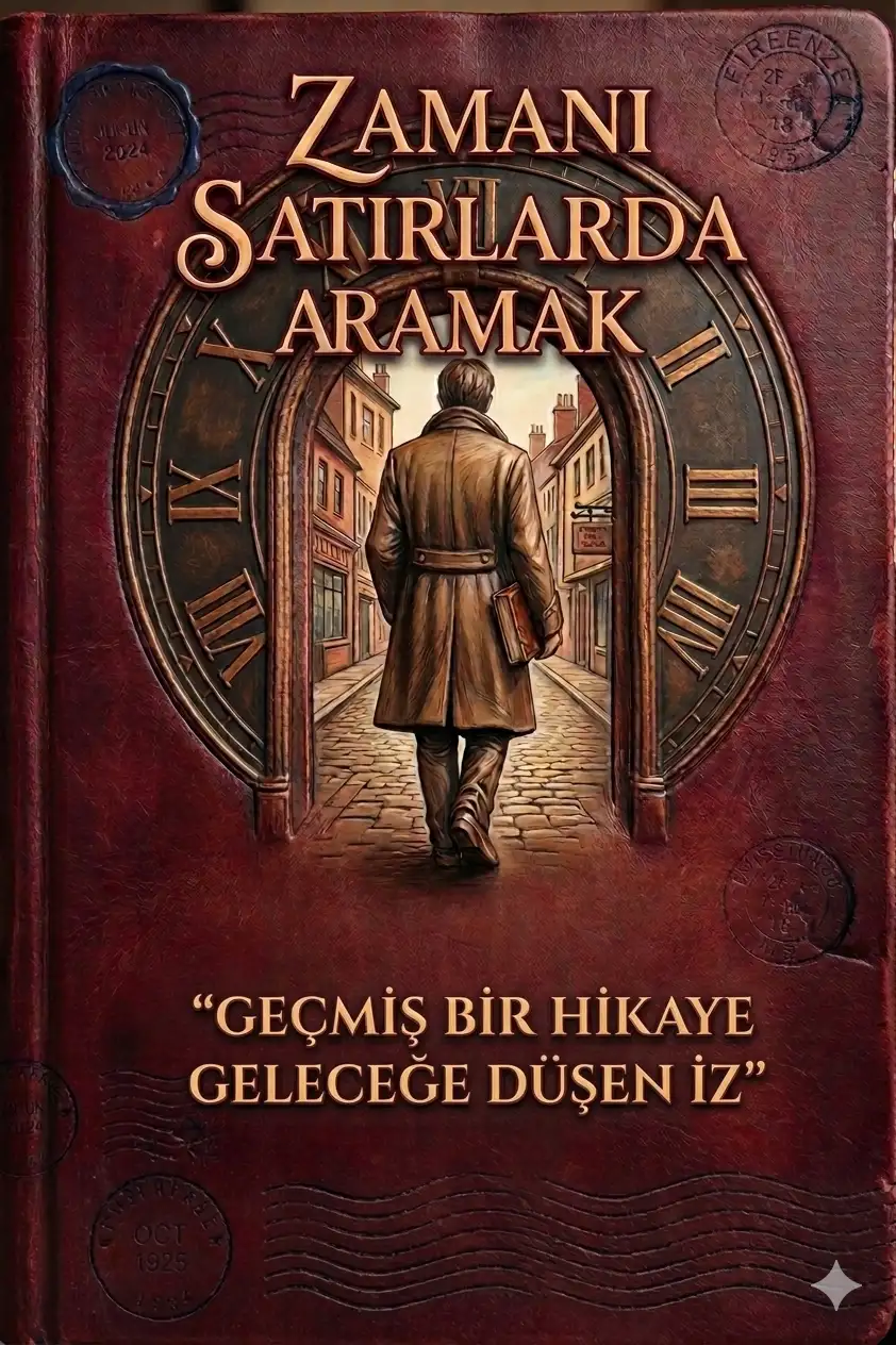 ZAMANI SATIRLARDA ARAMAK kitap kapağı