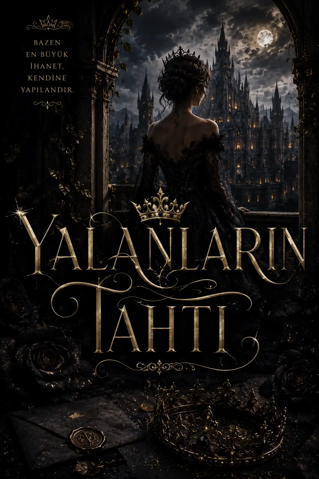 Yalanların Tahtı kitap kapağı