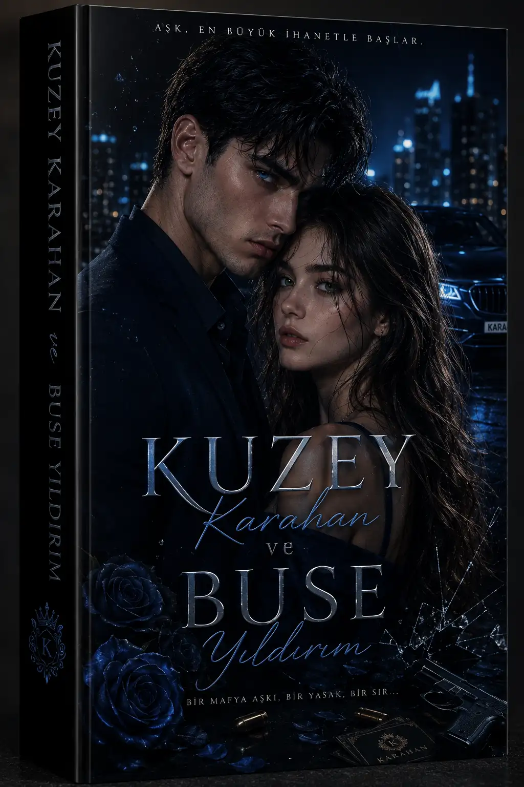 GECEYE MAHKÜM 🌃🩵💙 kitap kapağı