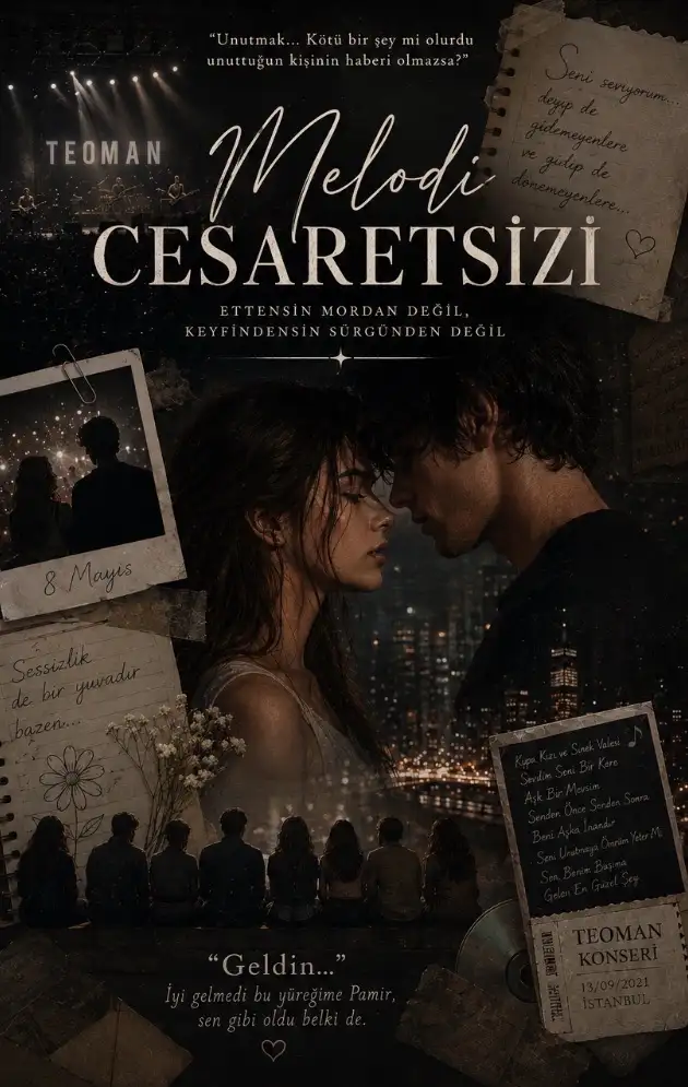 Melodi Cesaretsizi kitap kapağı