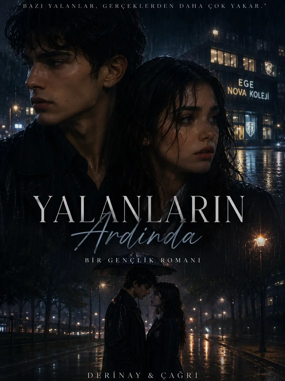 YALANLARIN ARDINDA kitap kapağı