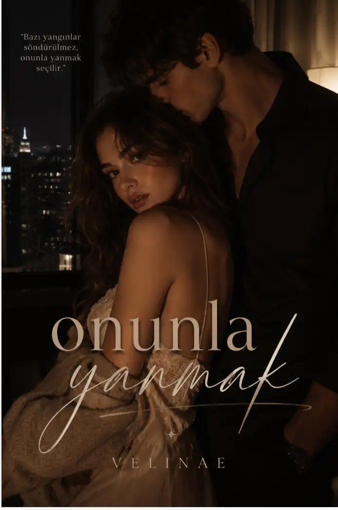 Onunla yanmak kitap kapağı