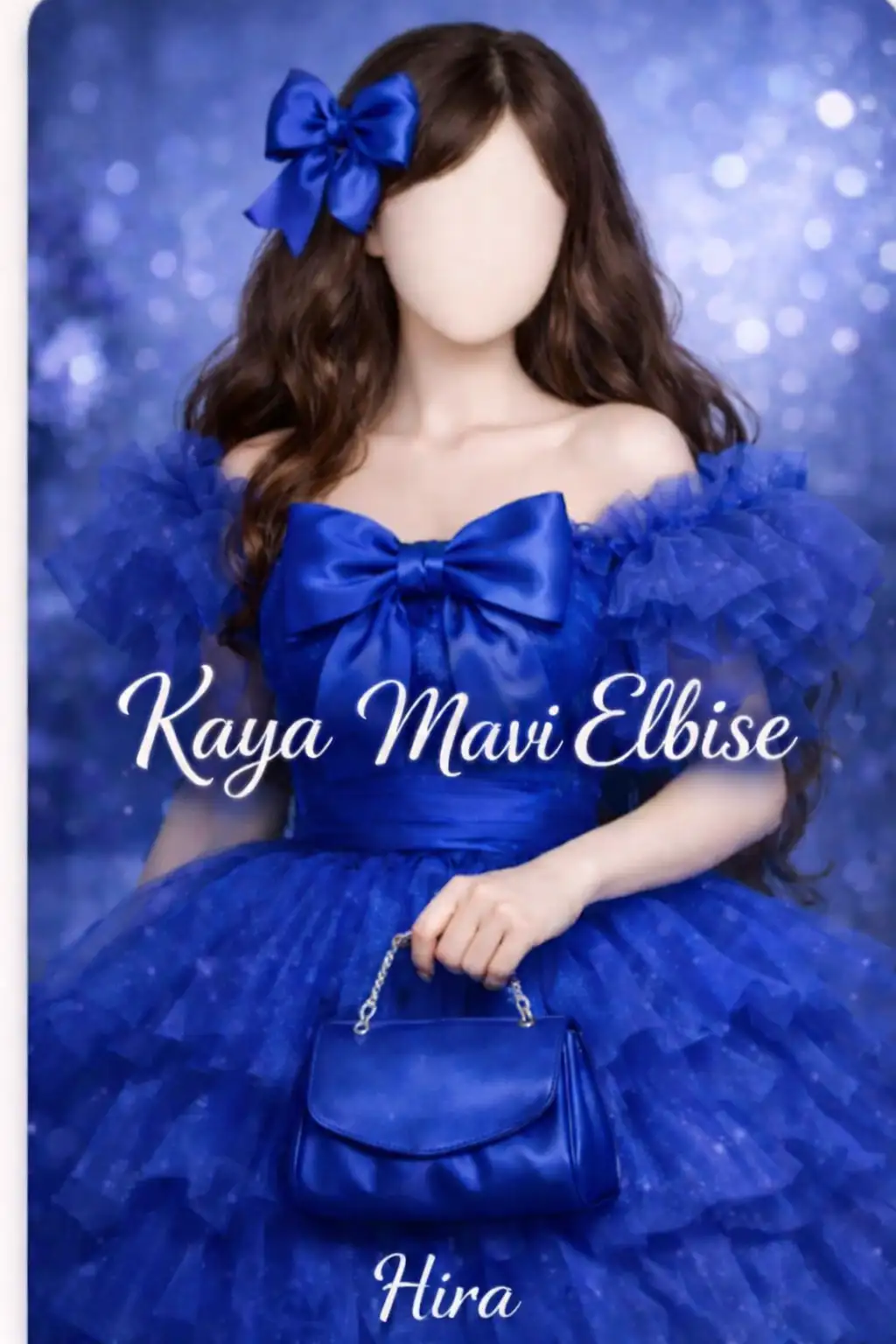 Kaya mavi elbise kitap kapağı