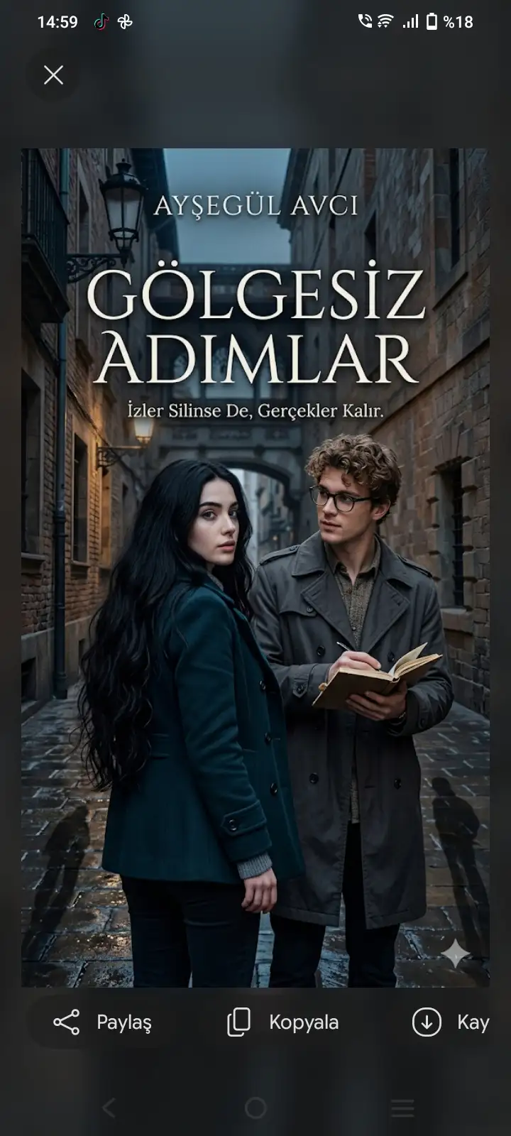 GÖLGESİZ ADIMLAR kitap kapağı
