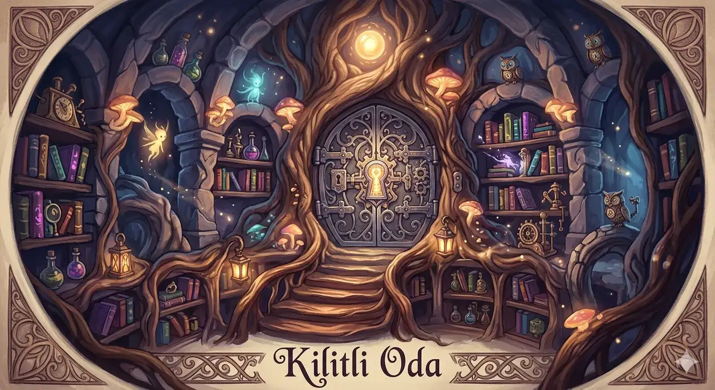 Kilitli Oda kitap kapağı