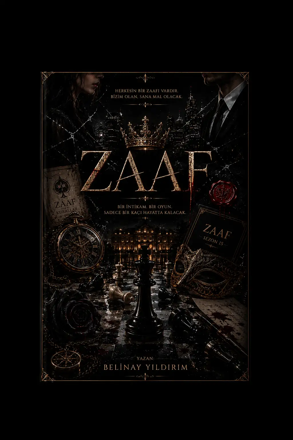 ZAAF 1: İntikam Ateşi kitap kapağı