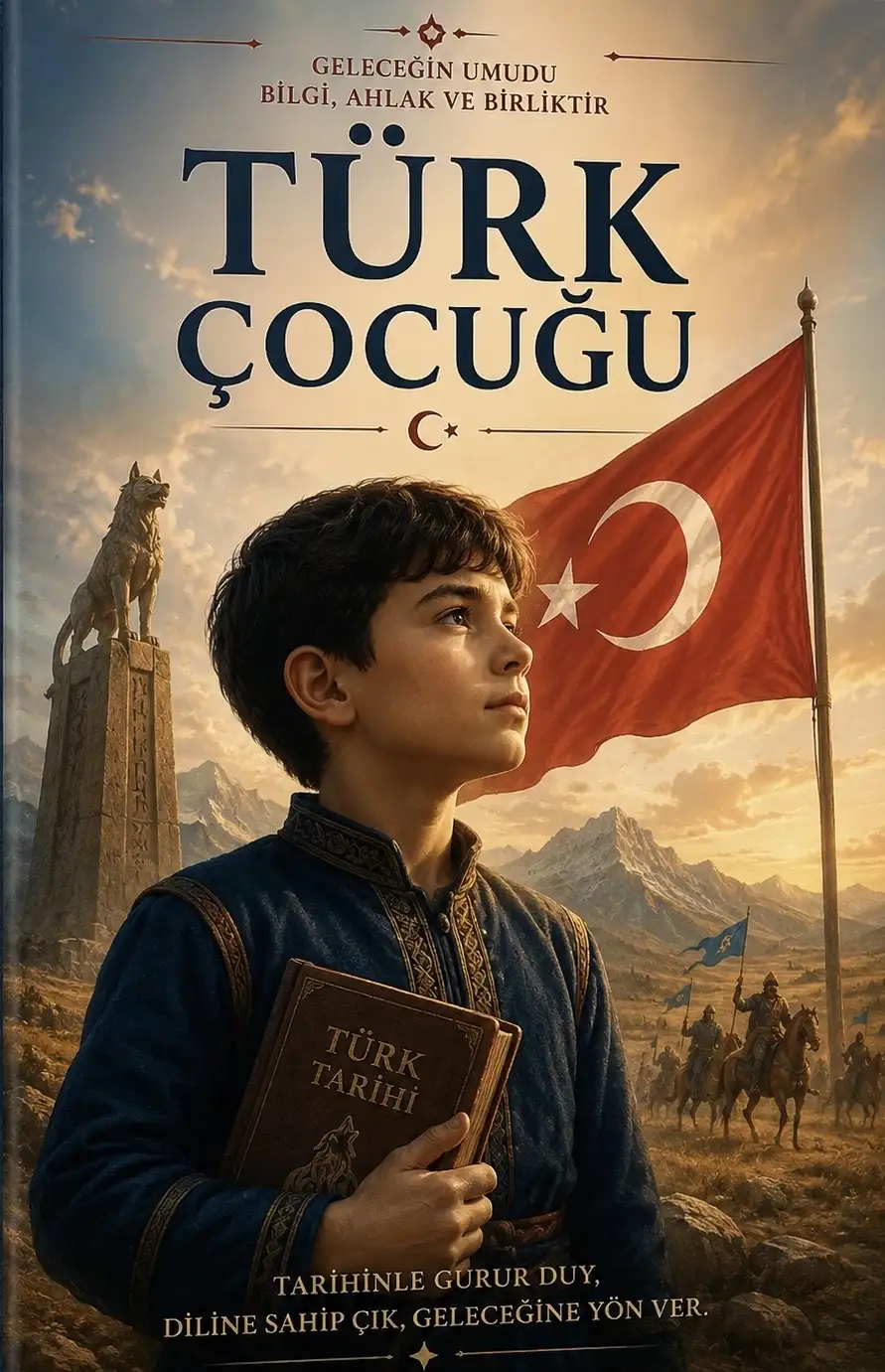Türk çoçuğu kitap kapağı