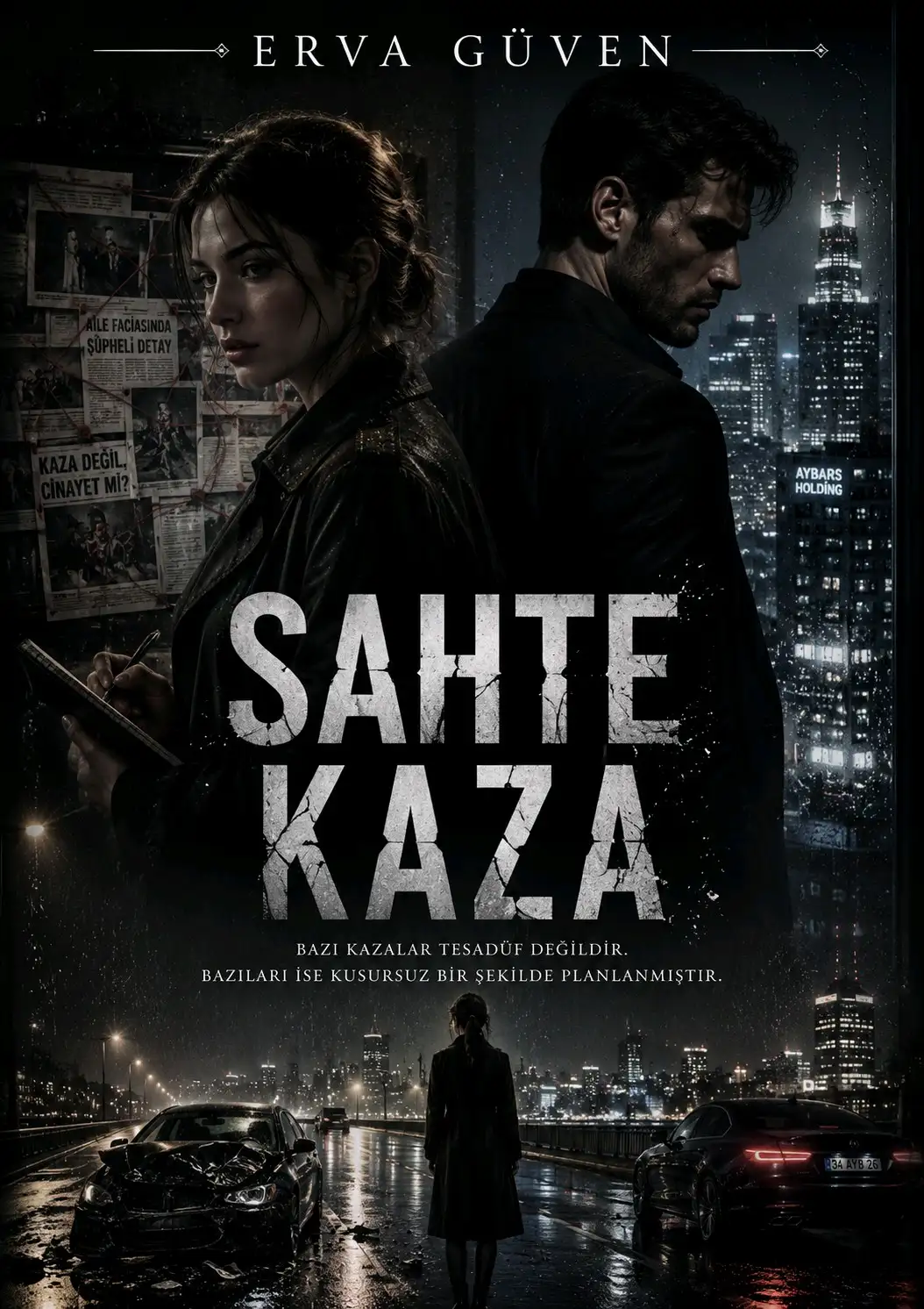 Sahte Kaza kitap kapağı