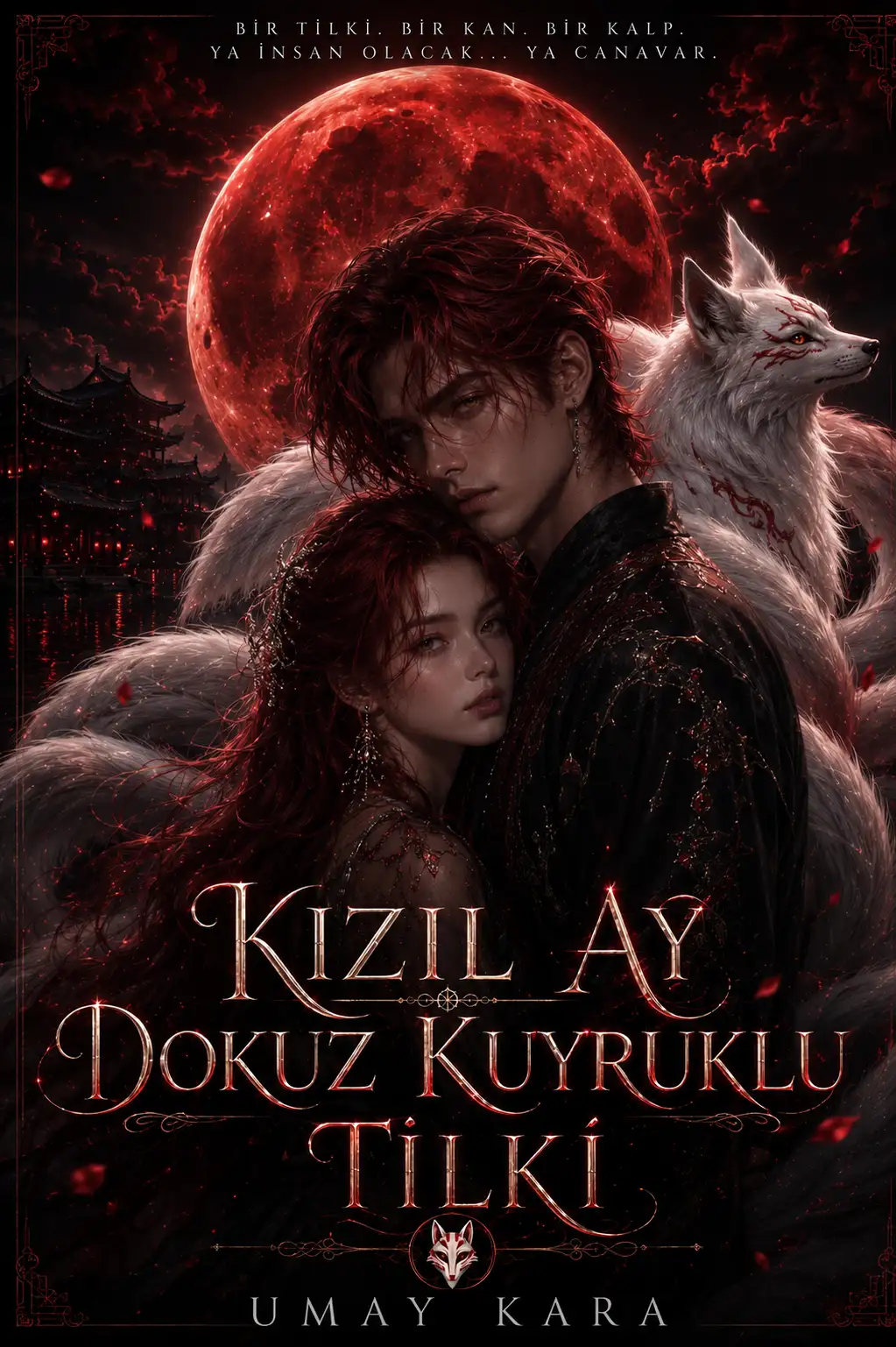Kızıl Ay Dokuz Kuyruklu Tilki kitap kapağı