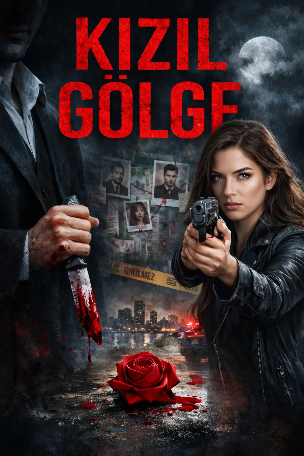 KIZIL GÖLGE kitap kapağı