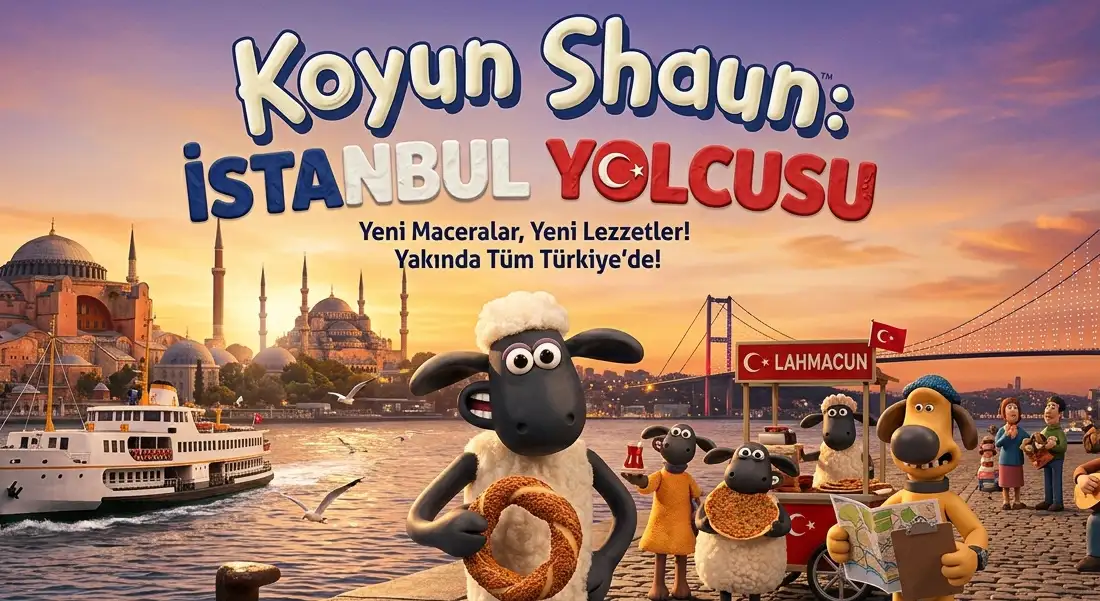 Koyun shaun: İstanbul yolcusu kitap kapağı